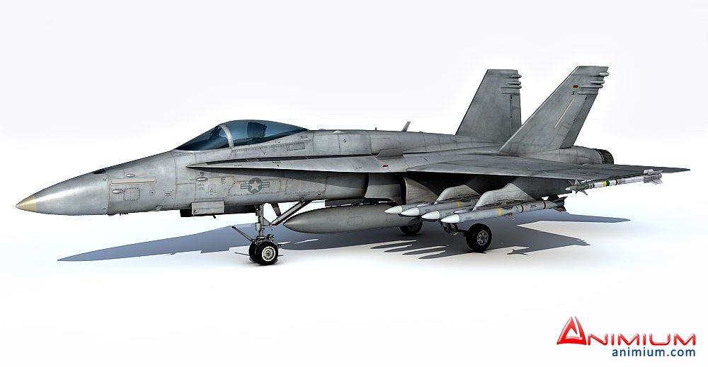 FA-18 3d model