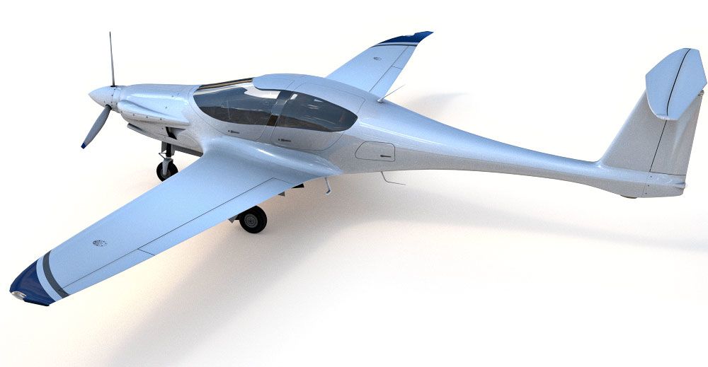 Pipistrel Panthera 3d model