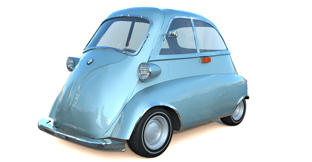 BMW Isetta 3d model