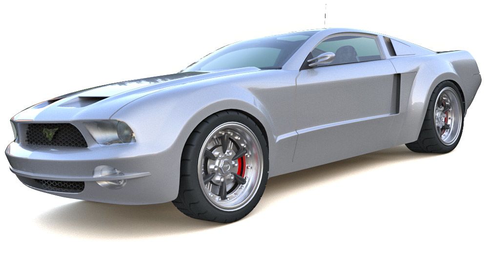 Ford Mustang Concept 3d model