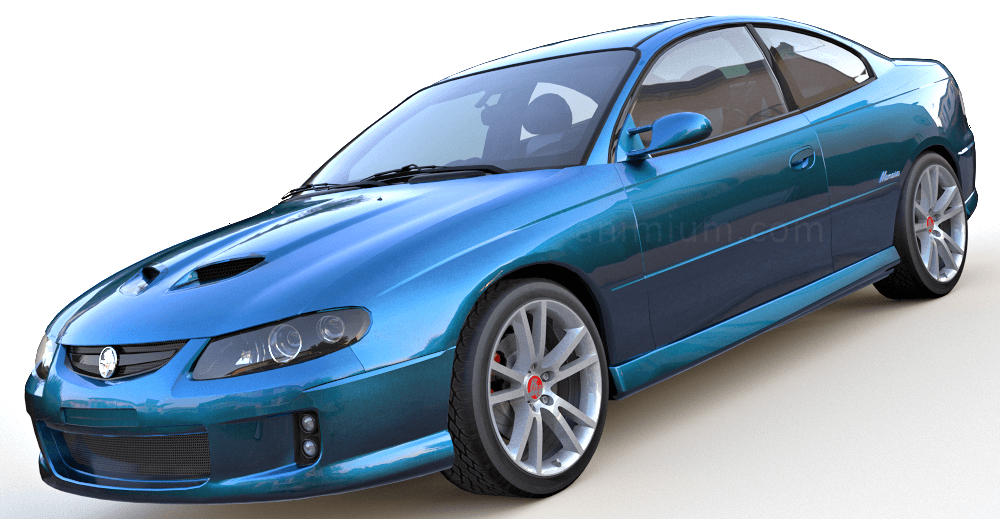 Holden Monaro CV8 3d model