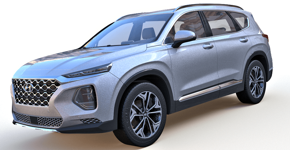 Hyundai Santa Fe 3d model