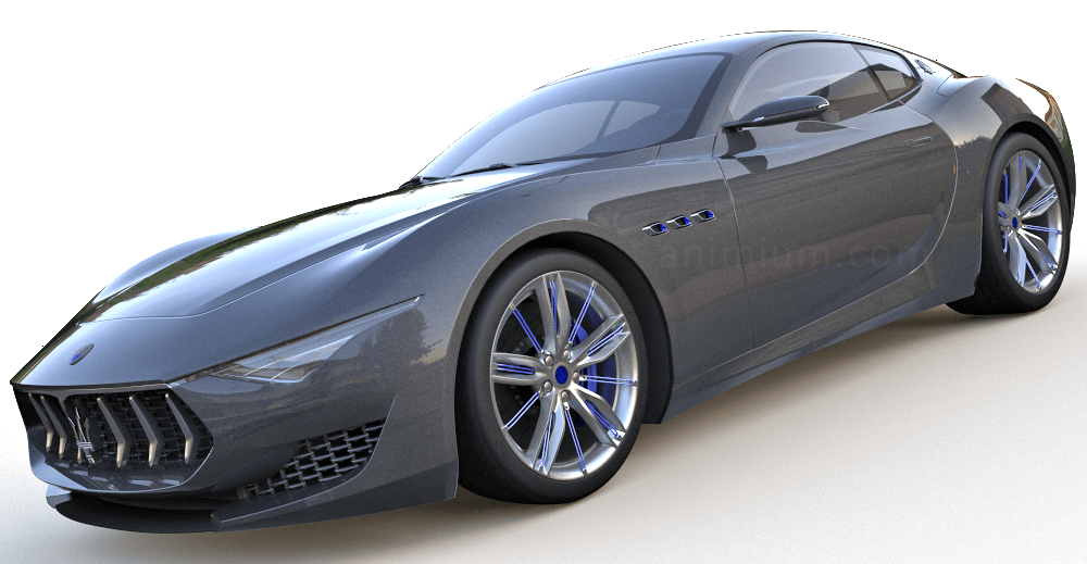 Maserati Alfieri 3d model