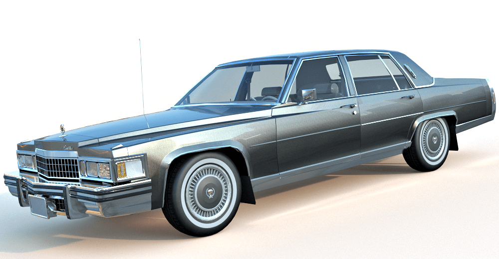 1978 Cadillac Fleetwood 3d model