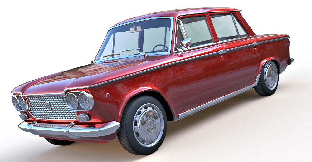 Fiat 1300 3d model