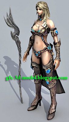 Game Character - 3d model