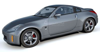 Nissan 350Z (Z33) 2009 Modelo 3D - Baixar Veículos no