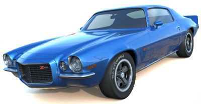 1971 Chevrolet Camaro Z28 3d model