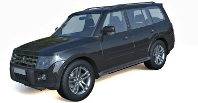 Mitsubishi Pajero 3d model