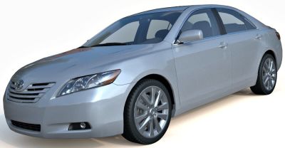 2007 Toyota Camry 3d model