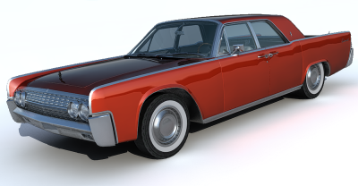 Lincoln Continental 3d model