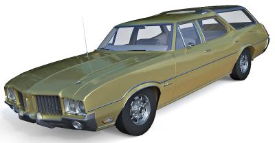 Oldsmobile Vista Cruiser 3d model