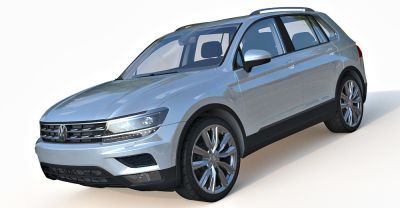 Volkswagen Tiguan 3d model