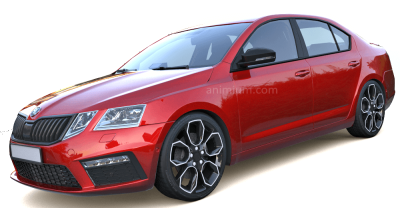 Skoda Octavia 3d model