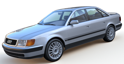 Audi 100 3d model