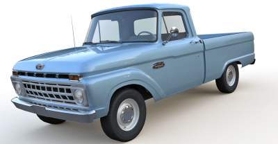 1964 Ford F-100 3d model