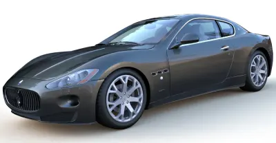 Maserati Gran Turismo 3d model