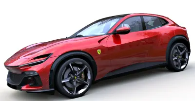 Ferrari Purosangue 3d model