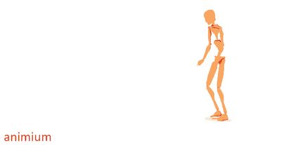 Old man long walk motion capture