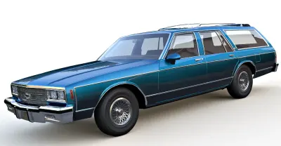 Chevrolet Impala Station Wagon 3d model