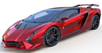 Lamborghini Invencible 3d model