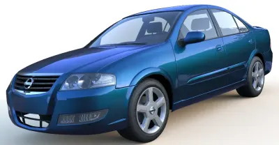 Nissan Almera 3d model