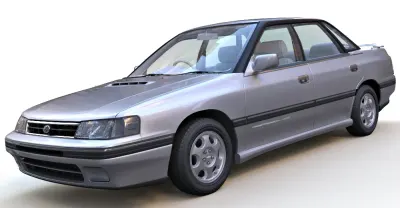 1989 Subaru Legacy 3d model