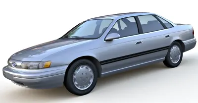 1991 Ford Taurus 3d model