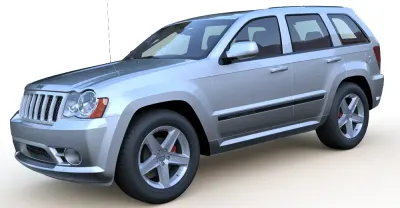 2009 Jeep Grand Cherokee 3d model
