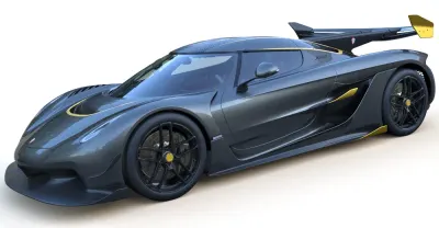 Koenigsegg Jesko 3d model