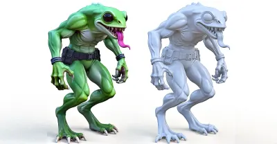Monster 3d model