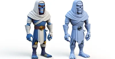 Possessed Skeletor 3d model