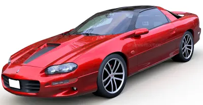 2002 Chevrolet Camaro 3d model