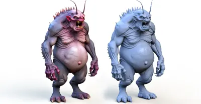Monster1 3d model