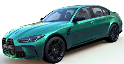 2022 BMW M3 3d model