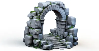 Ancient Ruins 3d model