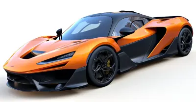 McLaren W1 3d model
