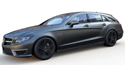 Mercedes Benz CLS 63 AMG 3d model