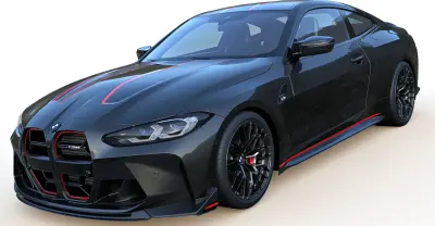 BMW M4 CSL 3d model