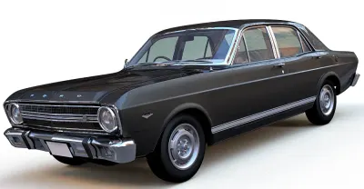 1967 Ford Falcon 3d model