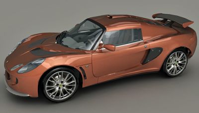 lotus exige 3d model