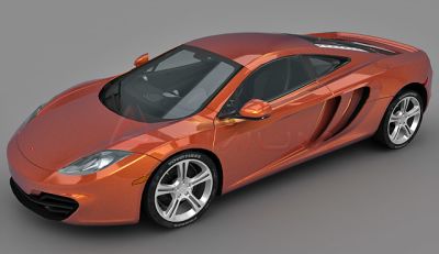 McLaren Mp4 12C 3d model