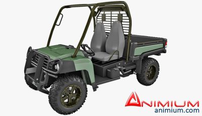 John Deere Gator 3d model