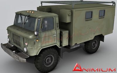 Gaz 66 3d model