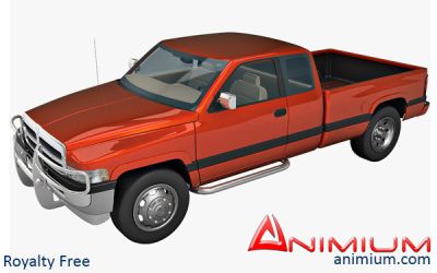 Dodge Ram 3d model