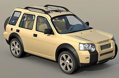 Freelander 3d model