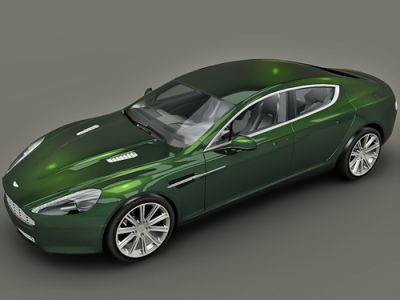 Aston Martin Rapide 3d model