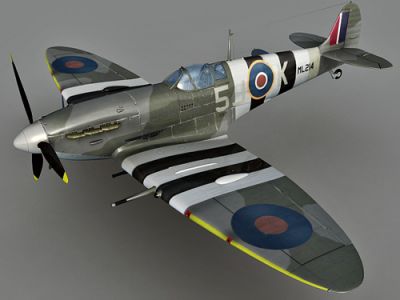 Supermarine Spitfire 3d model