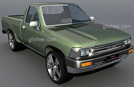 Toyota Hilux truck 3d model