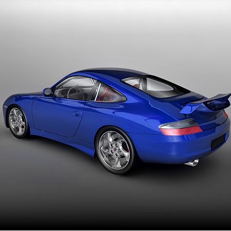 Porsche 911 Turbo 3d model